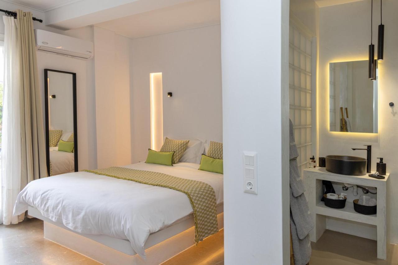 Seamento Suites Tinos Bagian luar foto